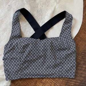 Fitted Wide Strap Crop Top